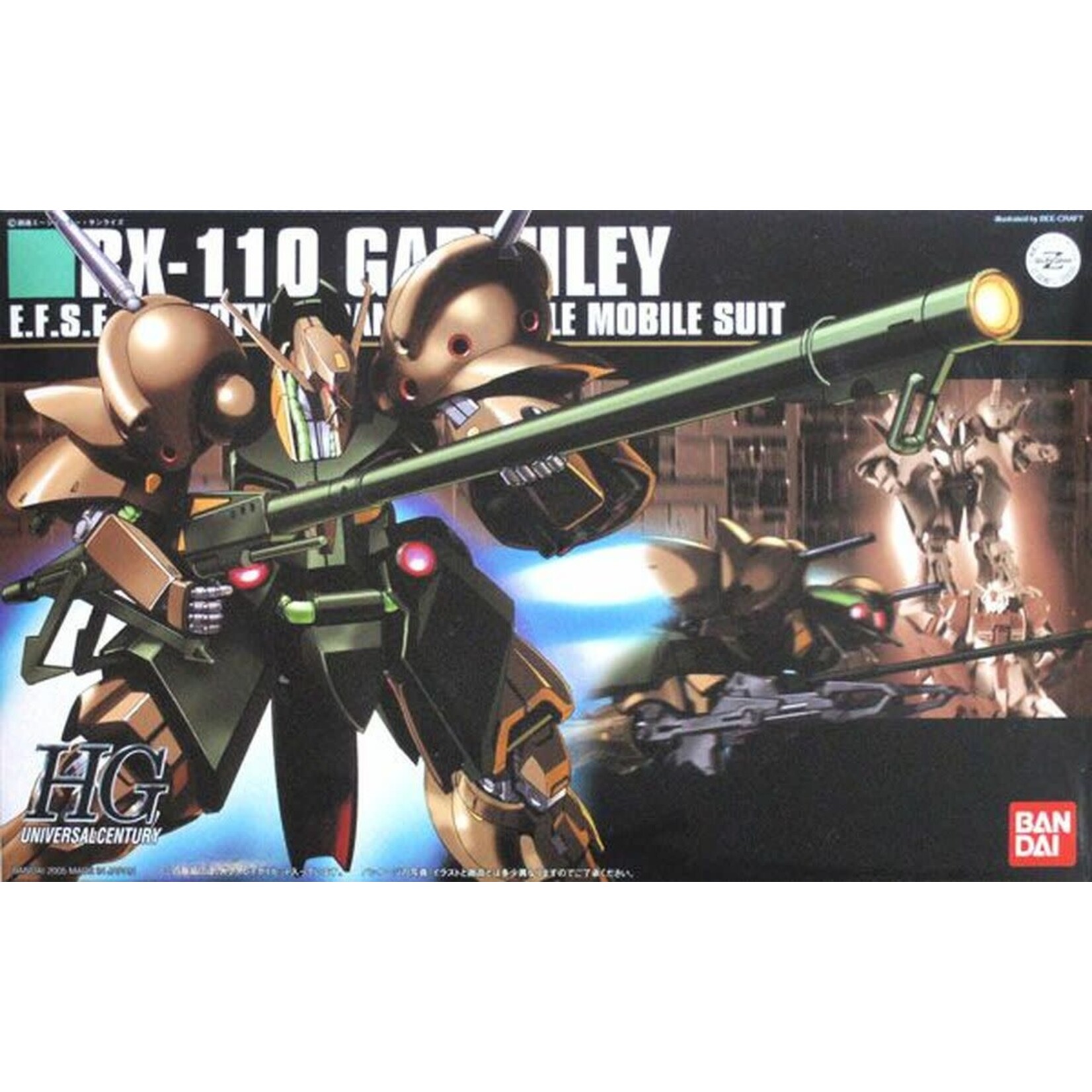 Bandai BAN1139596 Bandai HG #58 Gabthley "Z Gundam" Bandai HGUC