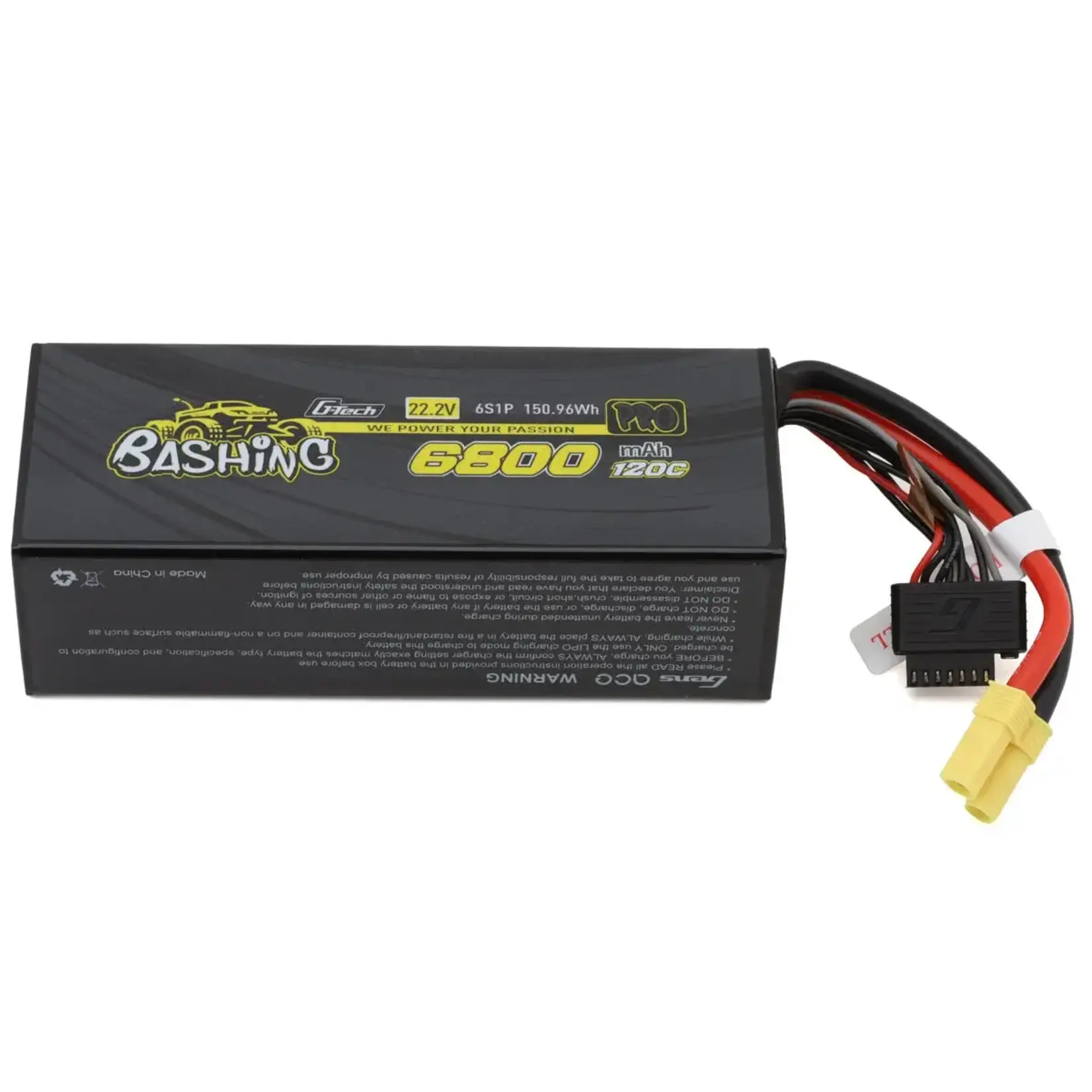 Gens Ace **GEA686S12E5GT Gens Ace G-Tech Smart 6S Bashing Series Hardcase LiPo Battery 120C (22.2V/6800mAh) w/EC5