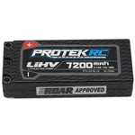 ProTek RC PTK-5138-25 ProTek RC 2S 130C Low IR Si-Graphene+ HV Mid-Sized LiPo Battery (7.6V/7200mAh) w/5mm Connectors (ROAR Approved) (113mm Length)