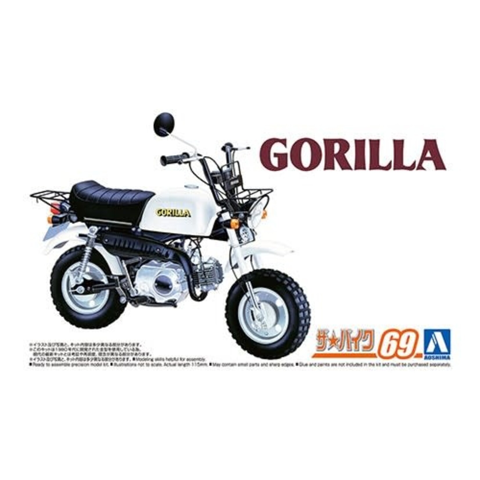 Aoshima AOS-06343 Aoshima 1/12 Honda Gorilla '78