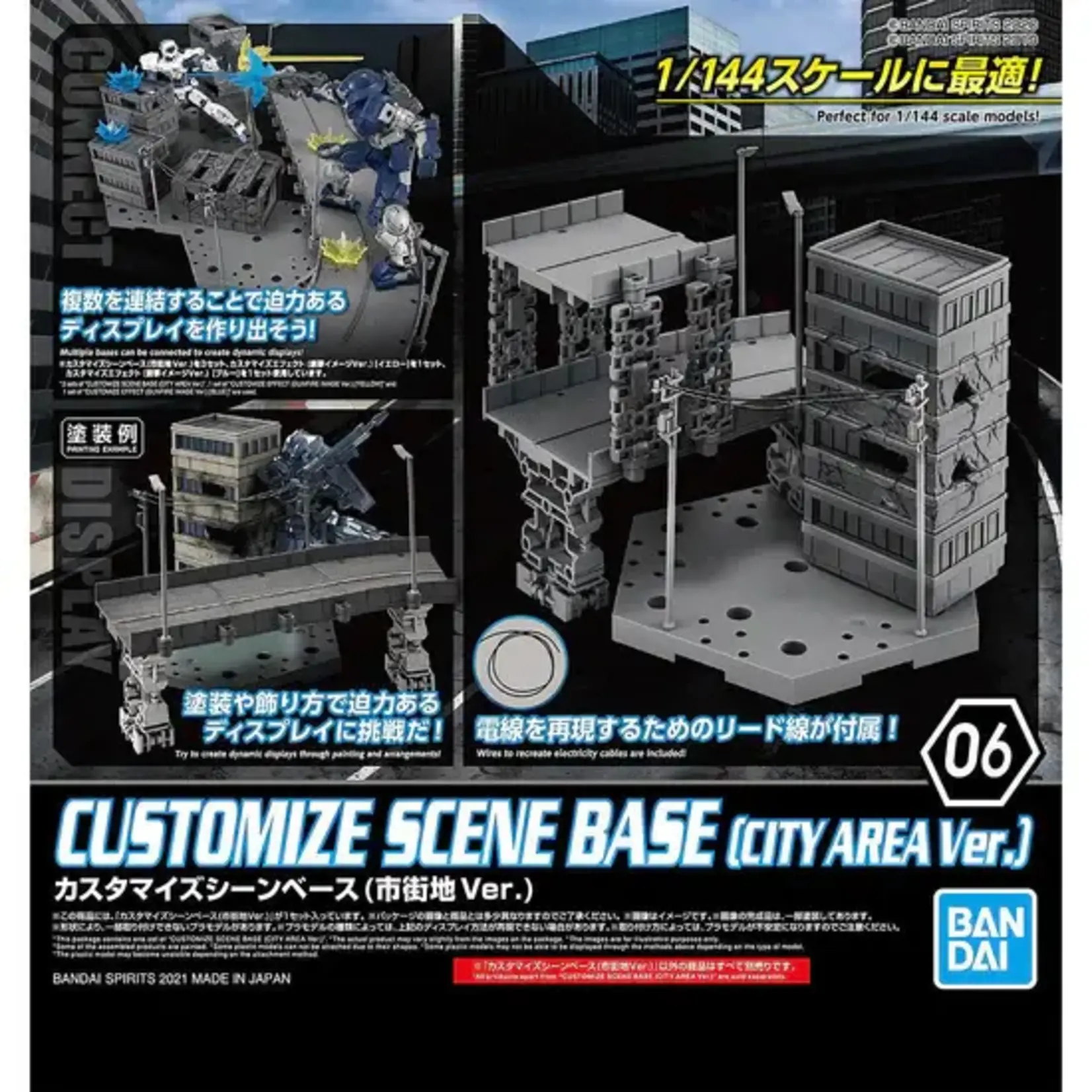 Bandai BAN2532168 Bandai #06 Customize Scene Base (City Area Ver.) "30 Minute Missions"