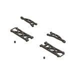 Arrma ARA330808 Arrma Rear Suspension Arm Set A - GROM Typhon