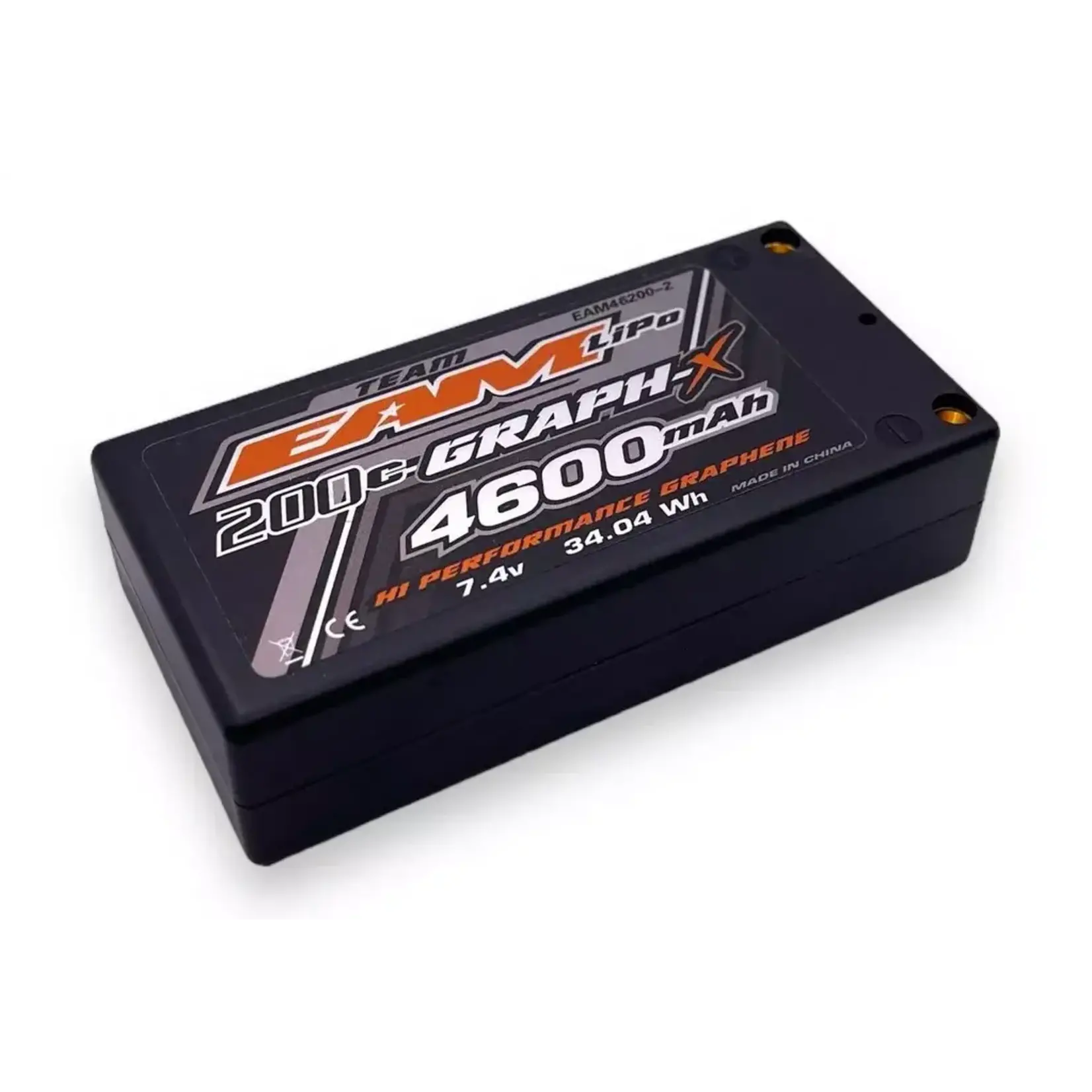 Team EAM EAM-46200-2 Team EAM 4600mAh 200c 2S LiPo Battery - Super Stock Shorty
