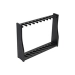 GoatGuns GOARACK-BLACK GoatGuns 1/3 Scale Die Cast 10 Slot Gun Rack, Black
