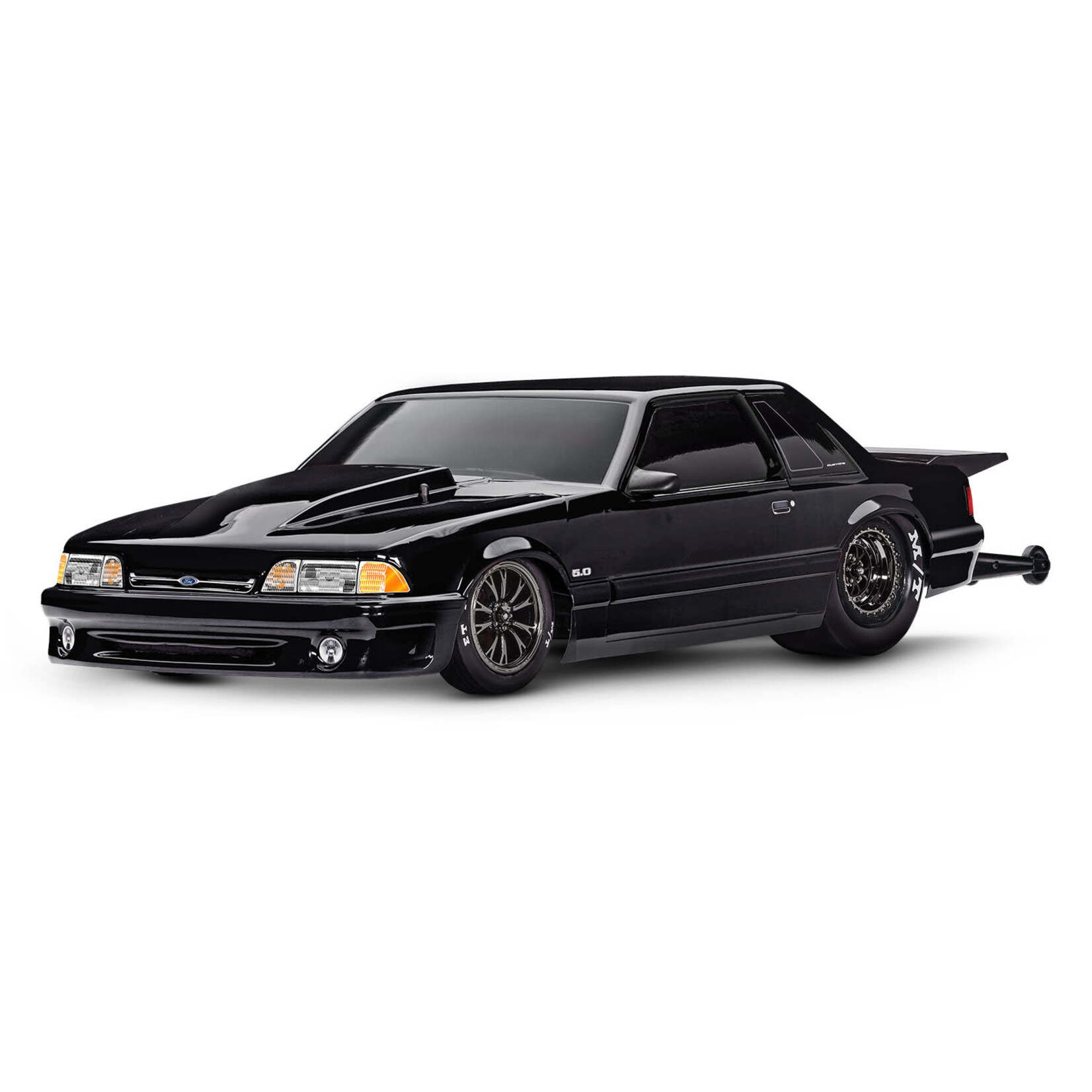 Traxxas TRA94346-74-BLK Traxxas Drag Slash Mustang HD (Black)