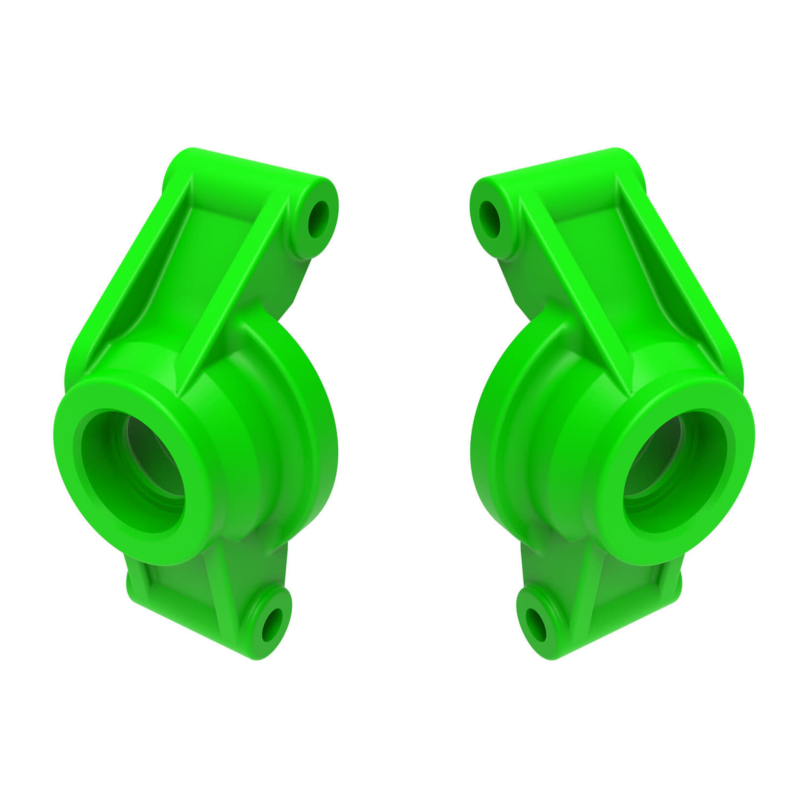 Traxxas TRA10752-GRN Traxxas Mini Maxx Green Stub Axle Carriers (L&R)