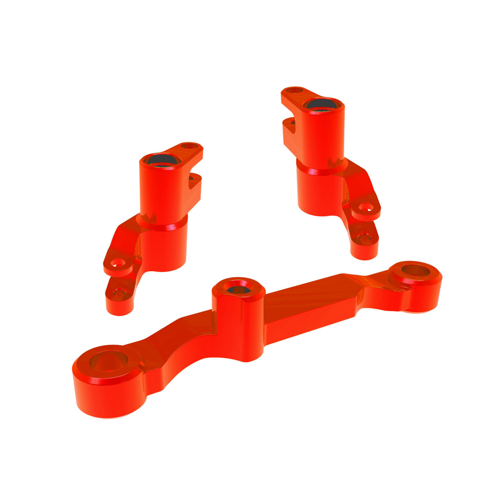 Traxxas TRA10736-RED Traxxas Mini Maxx Red Steering Blocks (L&R)