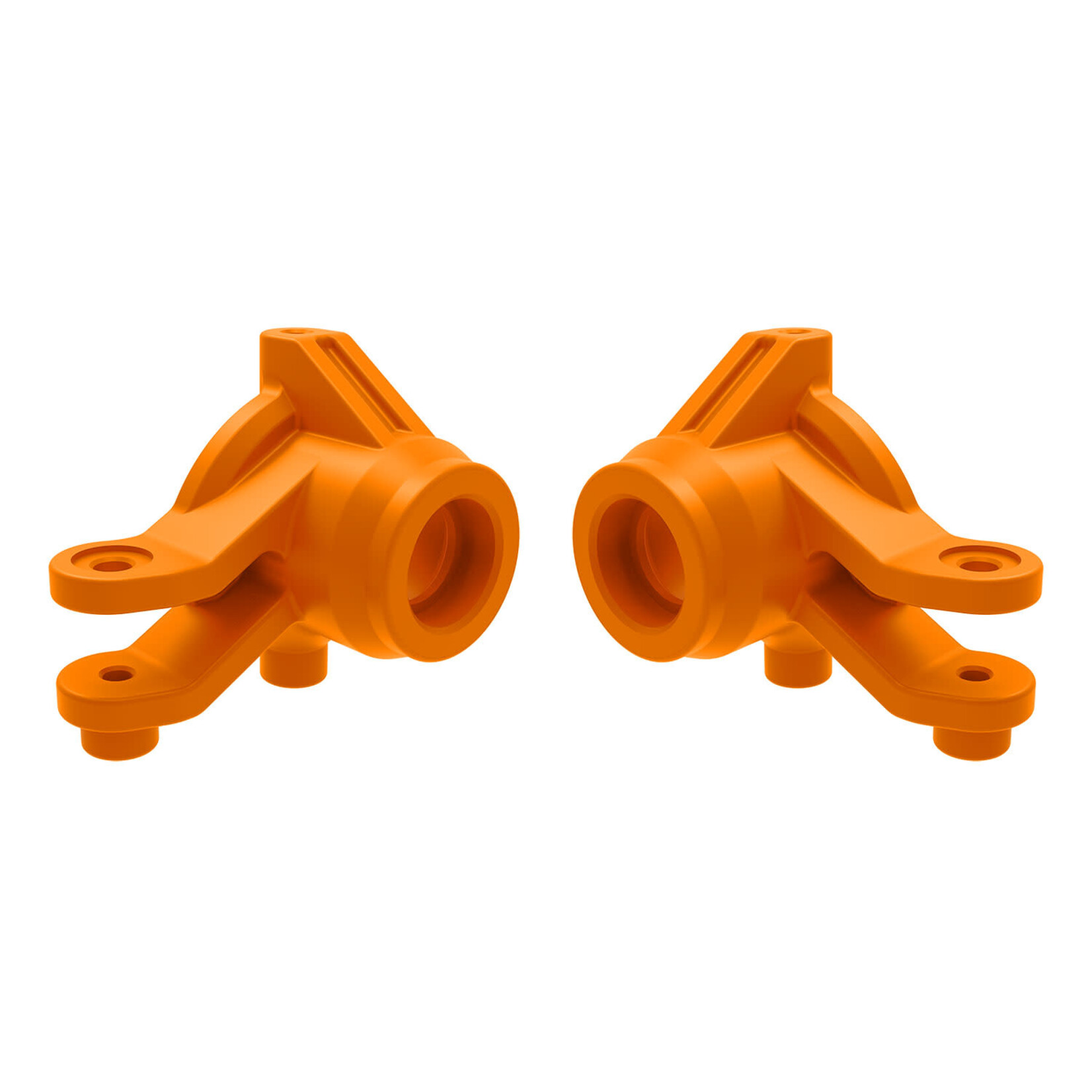Traxxas TRA10736-ORNG Traxxas Mini Maxx Orange Steering Blocks (L&R)