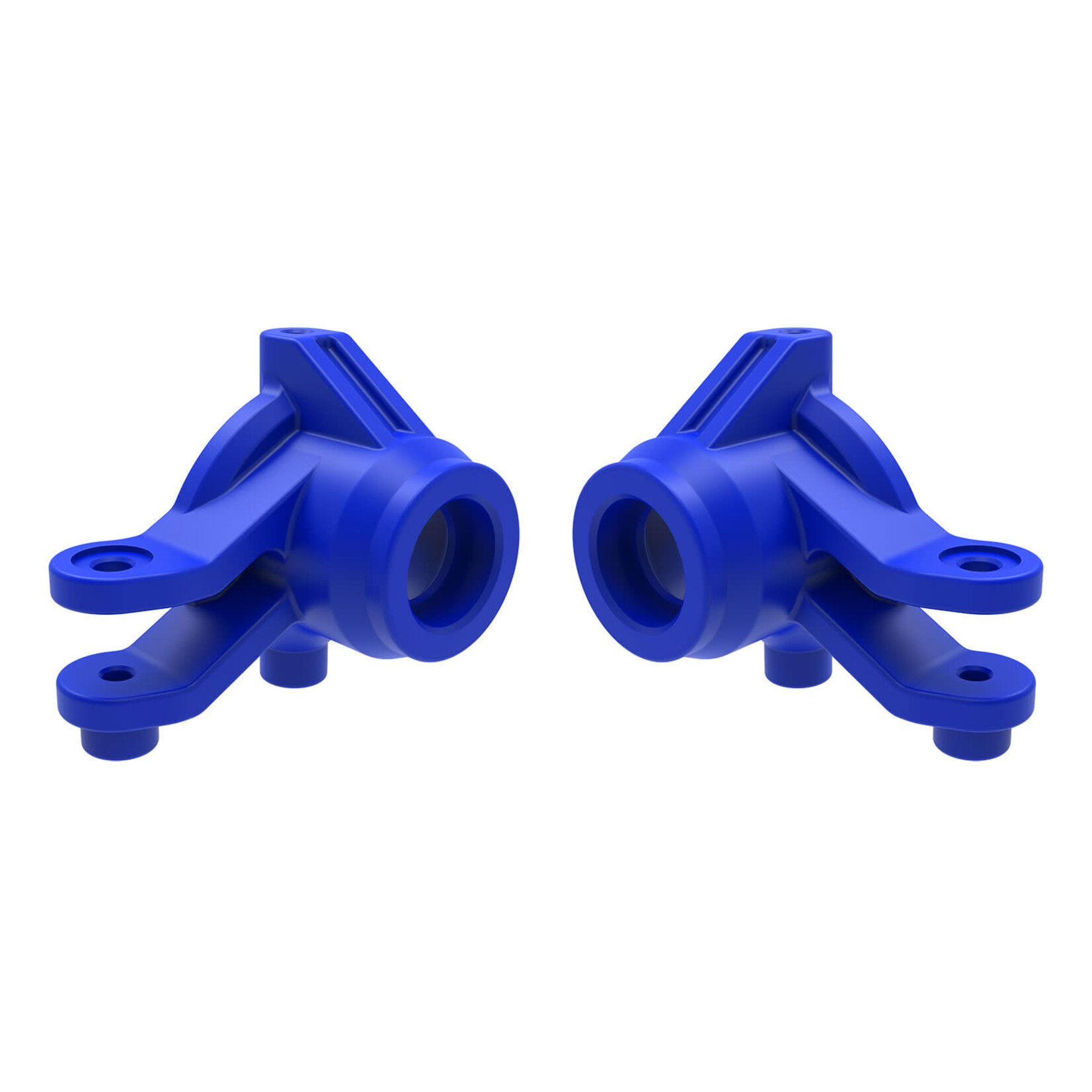 Traxxas TRA10736-BLUE Traxxas Mini Maxx Blue Steering Blocks (L&R)