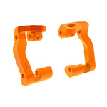Traxxas TRA10733-ORNG Traxxas Mini Maxx Orange Aluminum Caster Blocks (L&R)