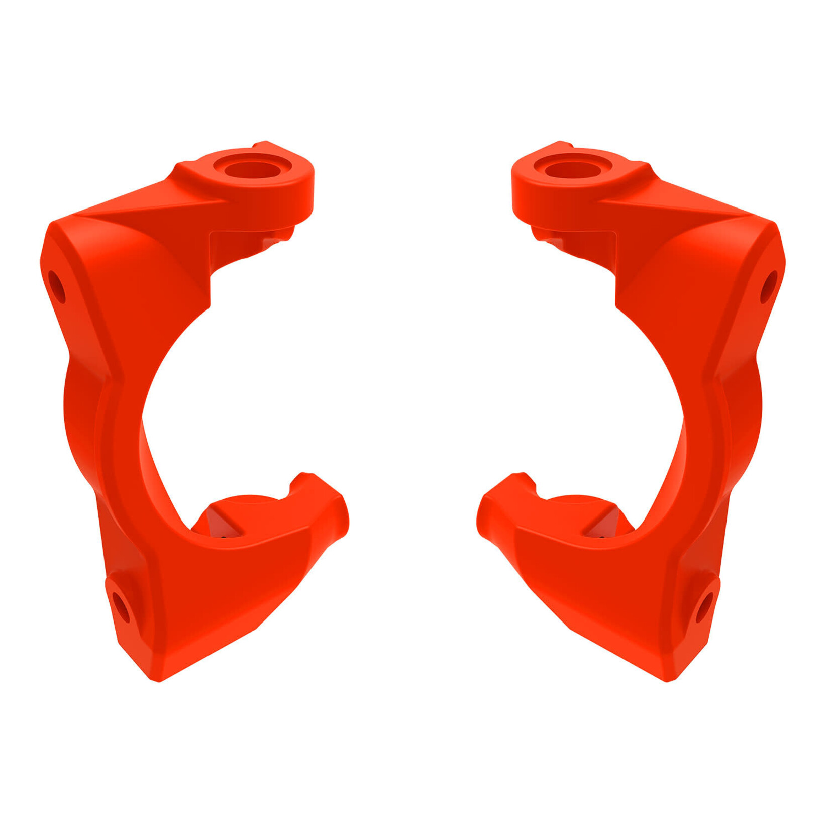 Traxxas TRA10732-RED Traxxas Mini Maxx Red Caster Blocks (L&R)