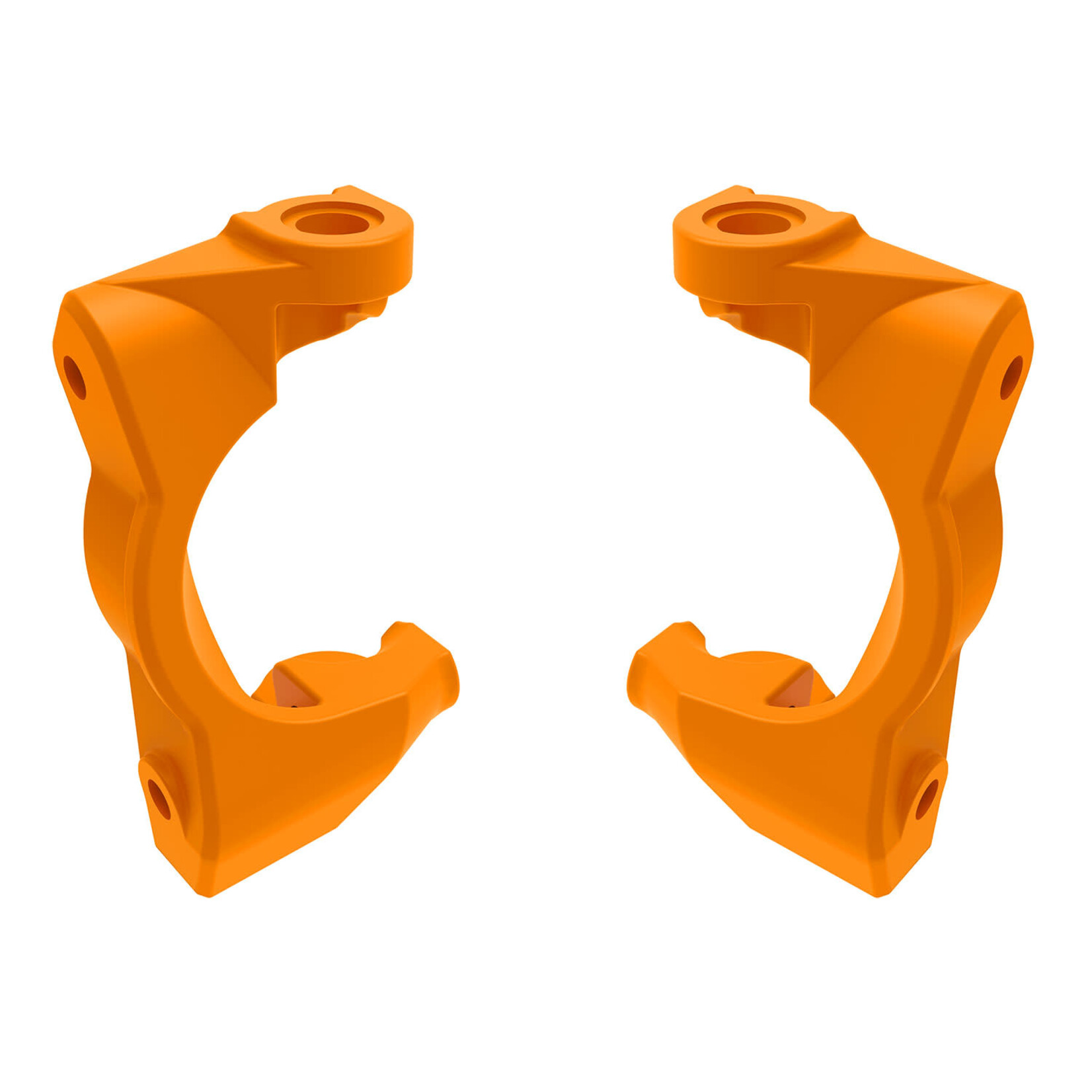 Traxxas TRA10732-ORNG Traxxas Mini Maxx Orange Caster Blocks (L&R)