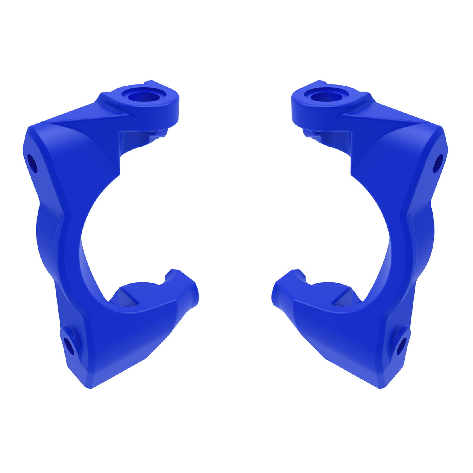 Traxxas TRA10732-BLUE Traxxas Mini Maxx Blue Caster Blocks (L&R)