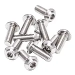 1UP 1UP72212-5 1up Racing  Pro Duty Titanium Screws - LowPro Head- M2.5x12- 5pcs