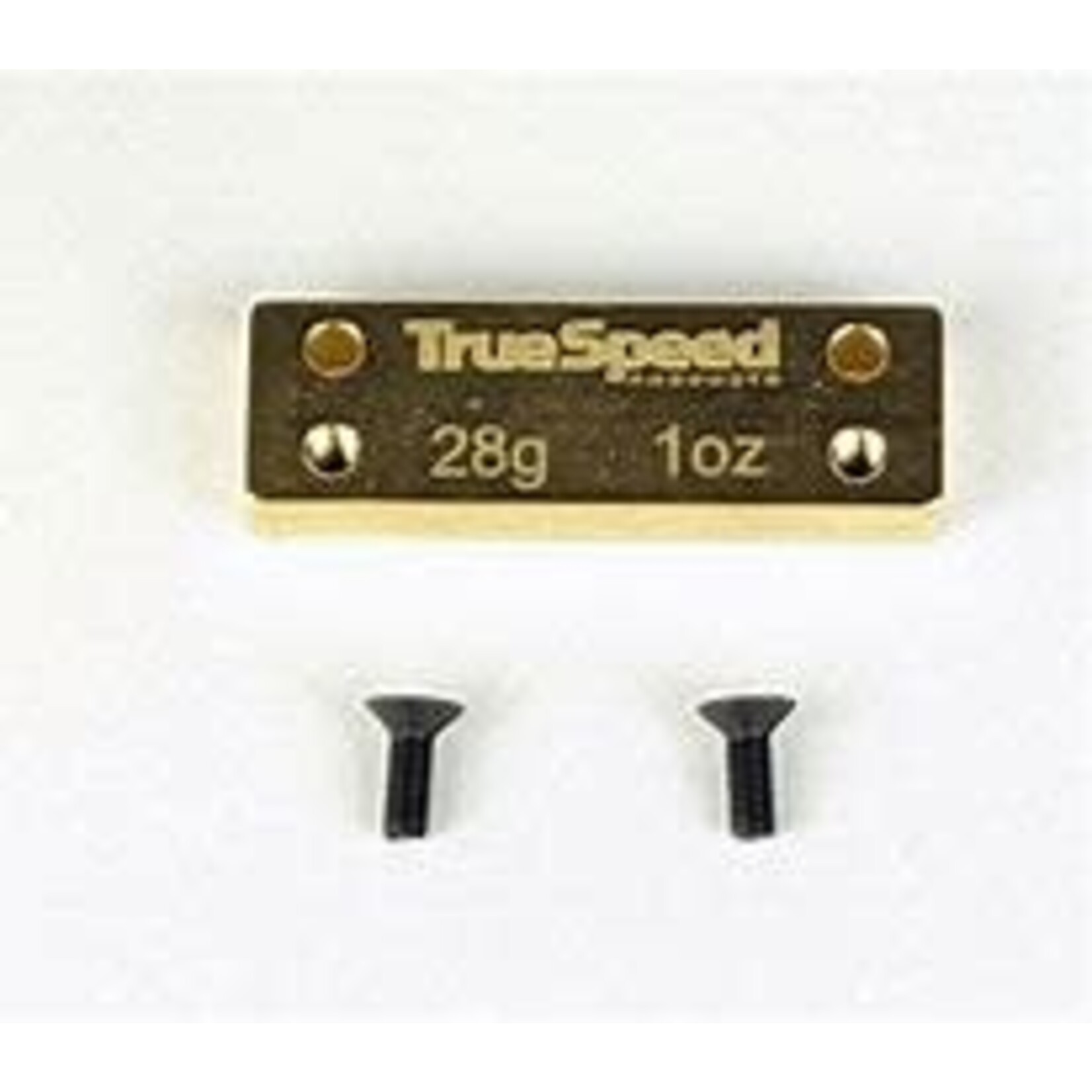 Custom Works RC Products CW8313 TRUESPEED 1oz (28g) BRASS WEIGHT M3