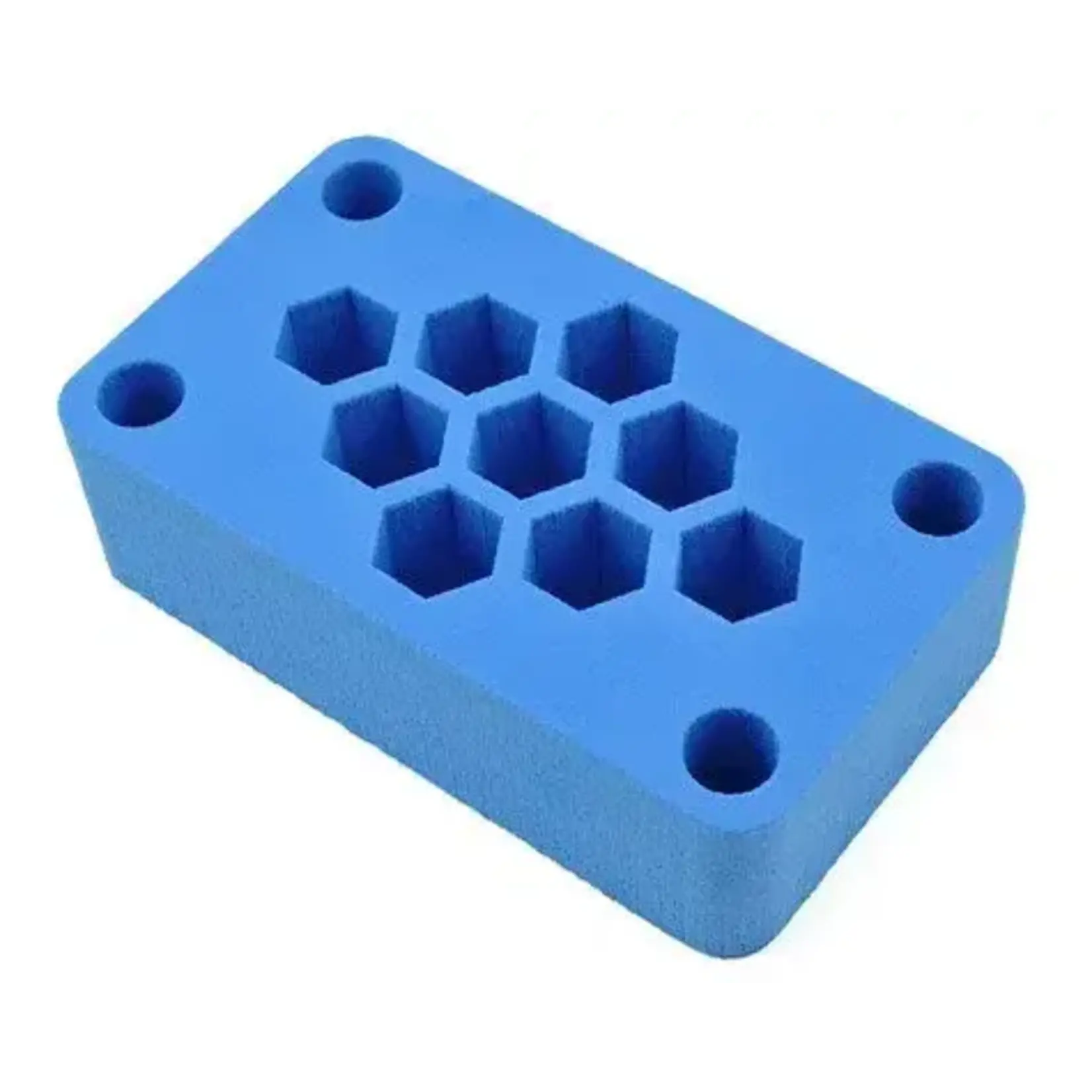 Maxline MAX-0022 Maxline 1/10 Foam Car Stand Blue- 7" x 4" x 2"
