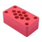 Maxline MAX-0031 Maxline 1/8 Foam Car Stand Red- 8" x 4.5" x 3"