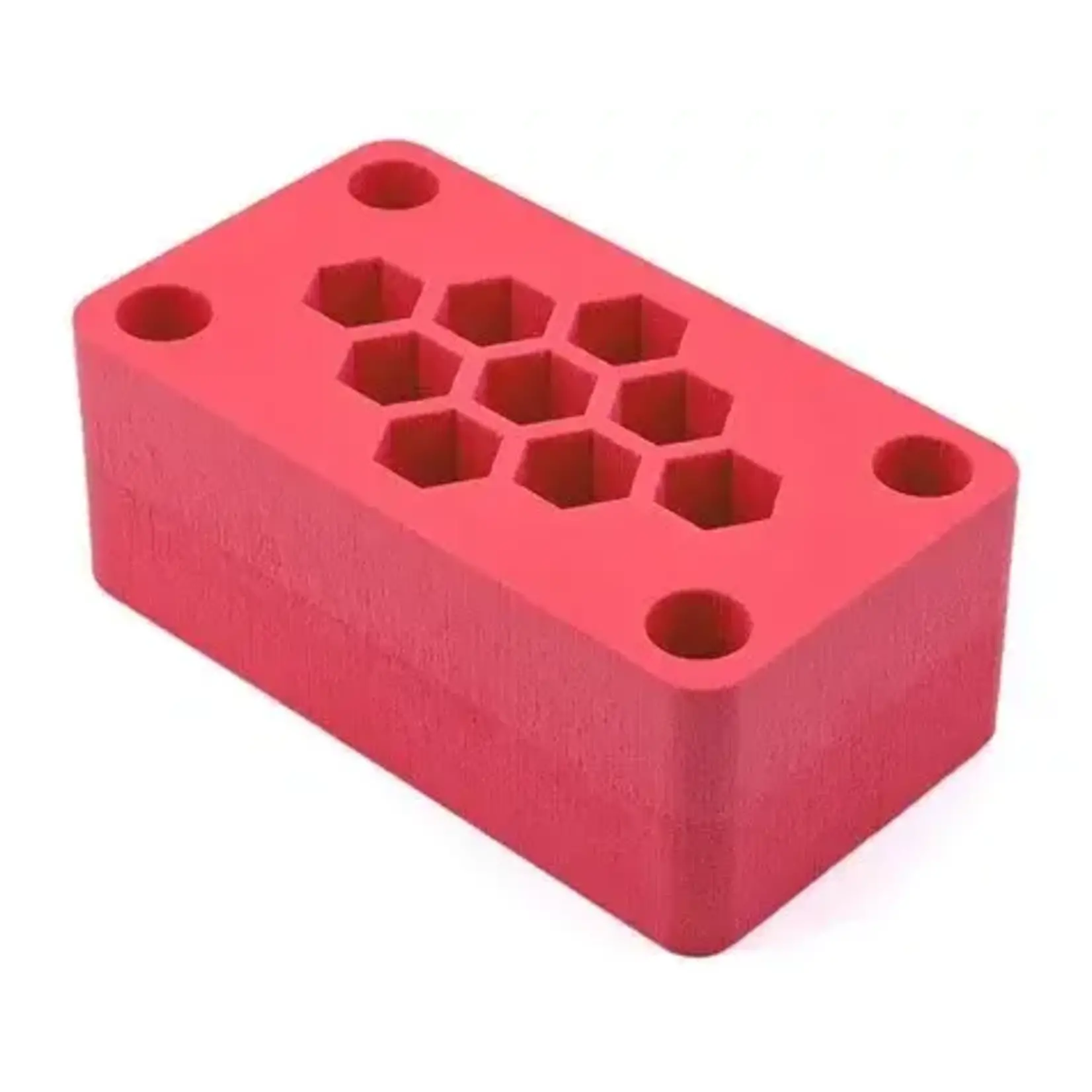 Maxline MAX-0031 Maxline 1/8 Foam Car Stand Red- 8" x 4.5" x 3"