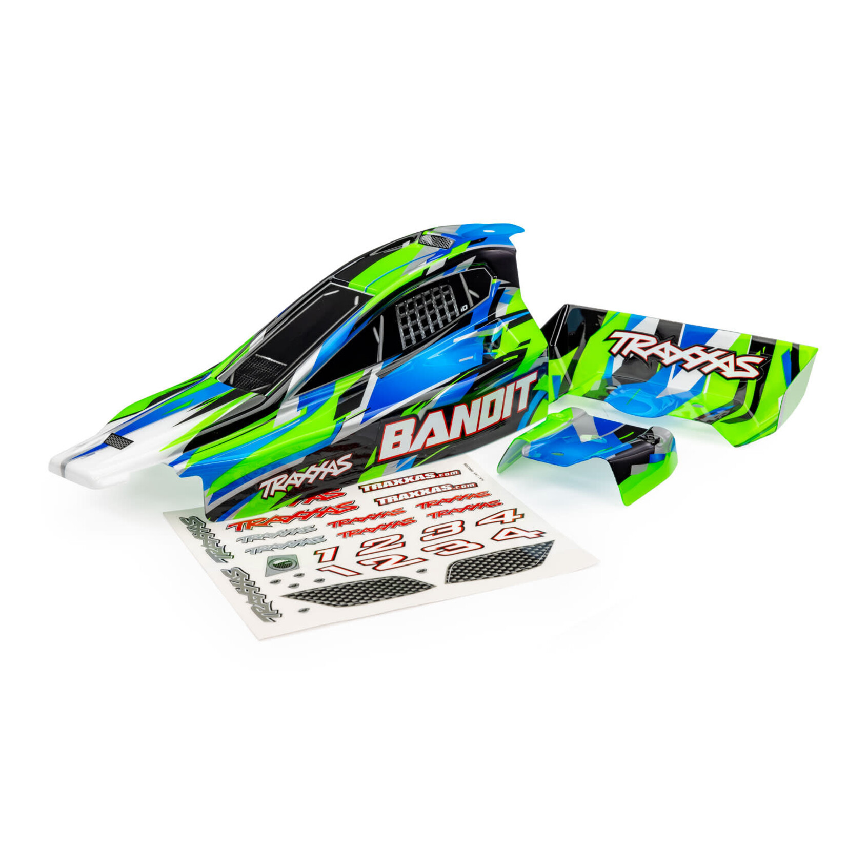 Traxxas TRA2430-GRN Traxxas Bandit Green Body w/ Wing