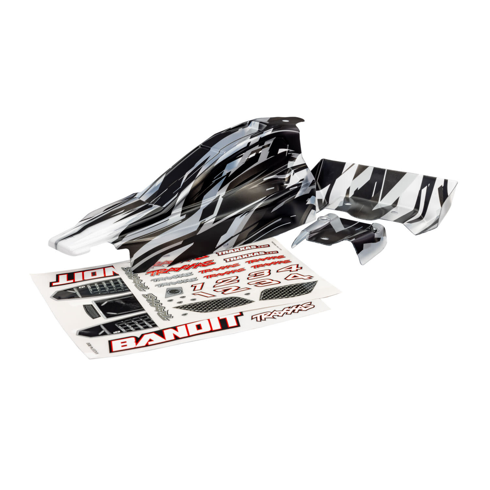 Traxxas TRA2430X Traxxas Bandit ProGraphix Body w/ Wing