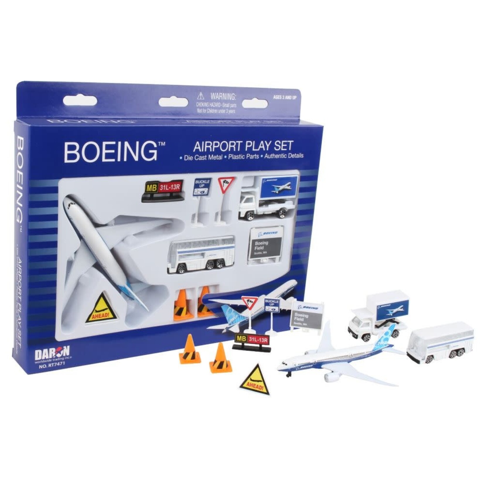 Daron RT7471 Daron Boeing Commercial Play Set