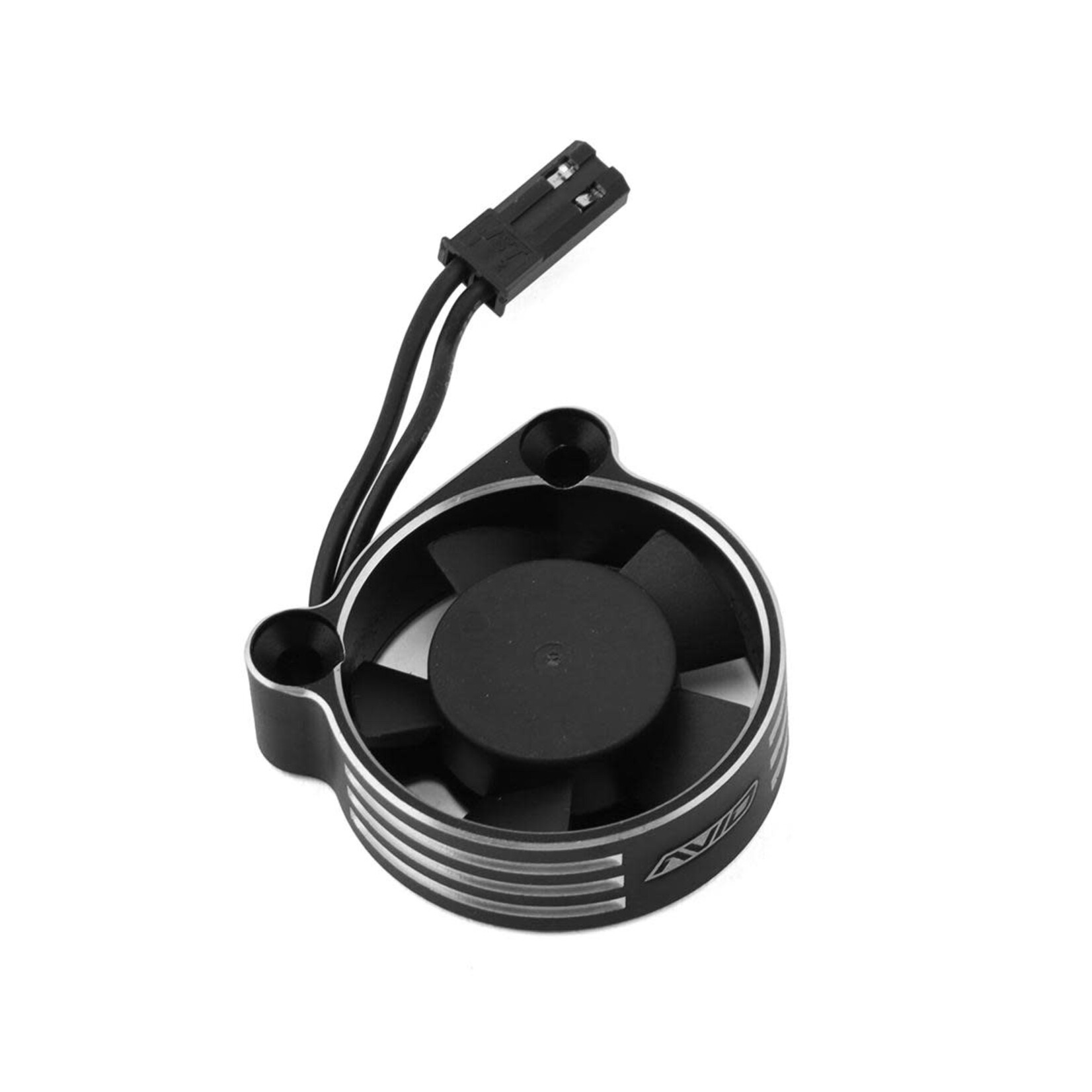 Avid RC AV10061-30 Avid RC 30mm Aluminum HV High Speed Cooling Fan (Moon Style) (Black)