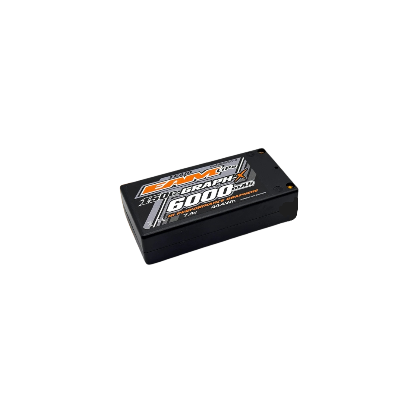 Team EAM EAM-60150-2 Team EAM 6000mAh 150c 2S LiPo Battery - Super Stock Shorty