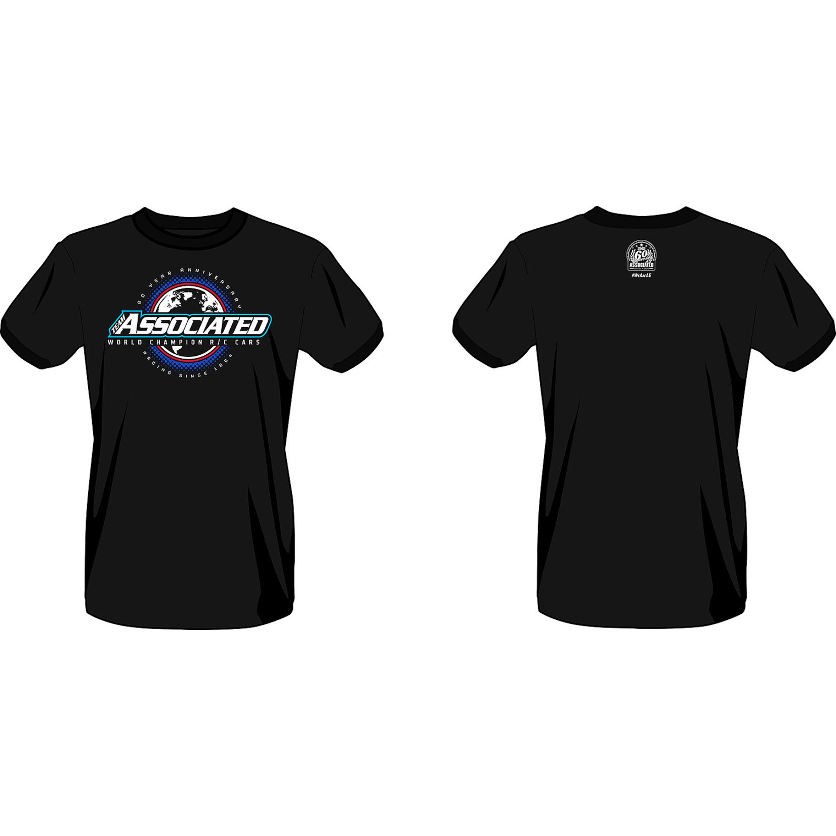 Team Associated ASC97171 Associated Team AE WC24 T-Shirt, Large