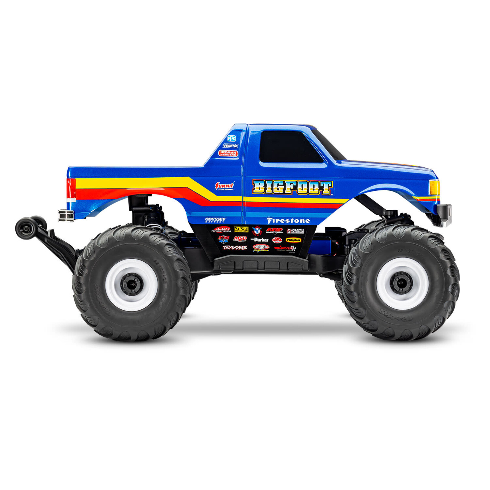 Traxxas TRA67134-4-BLUE Traxxas BL-2S BIGFOOT #8 4X4