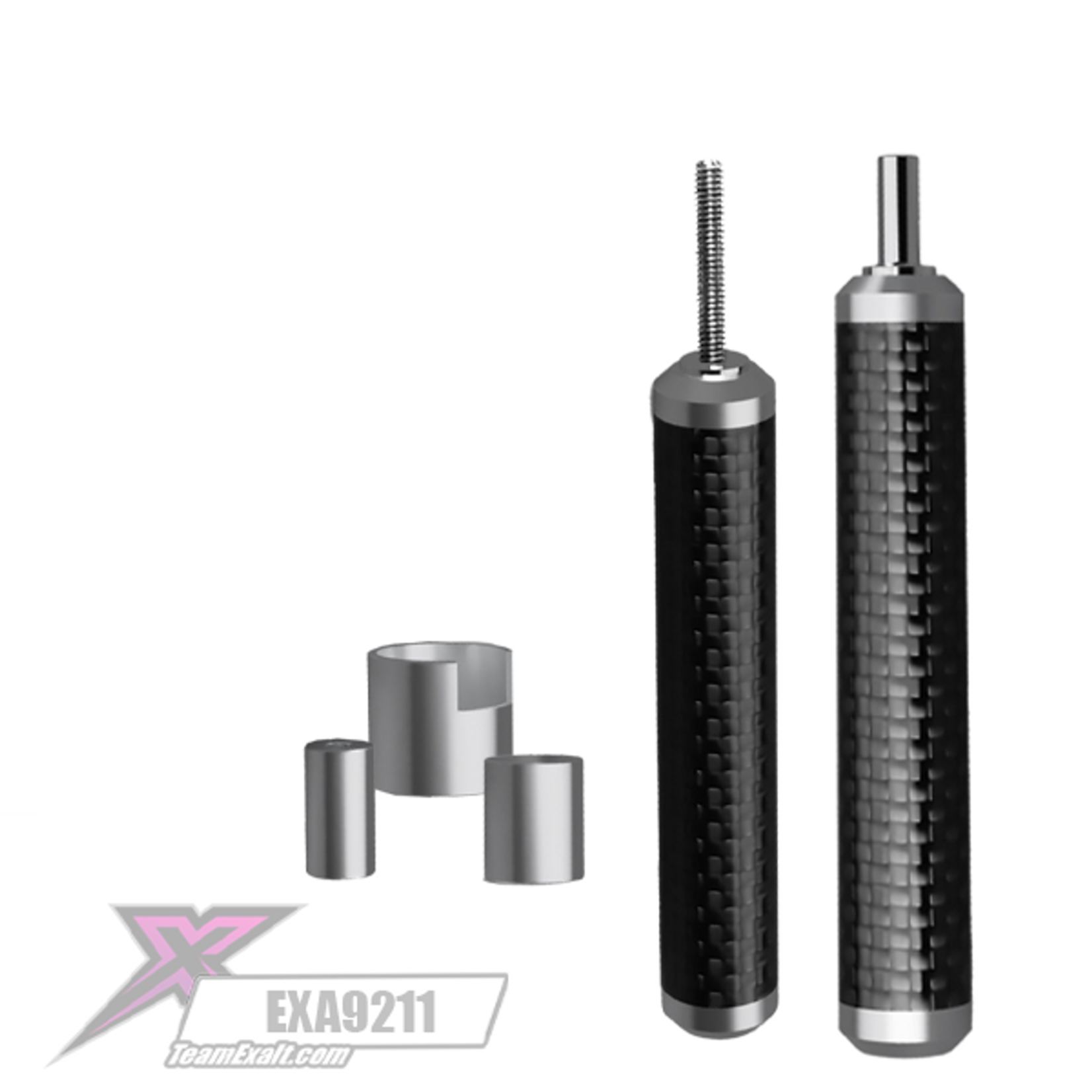 Team Exalt EXA9211 Team Exalt Bearing Tool w/Carbon Fiber & Billet Aluminum Handles