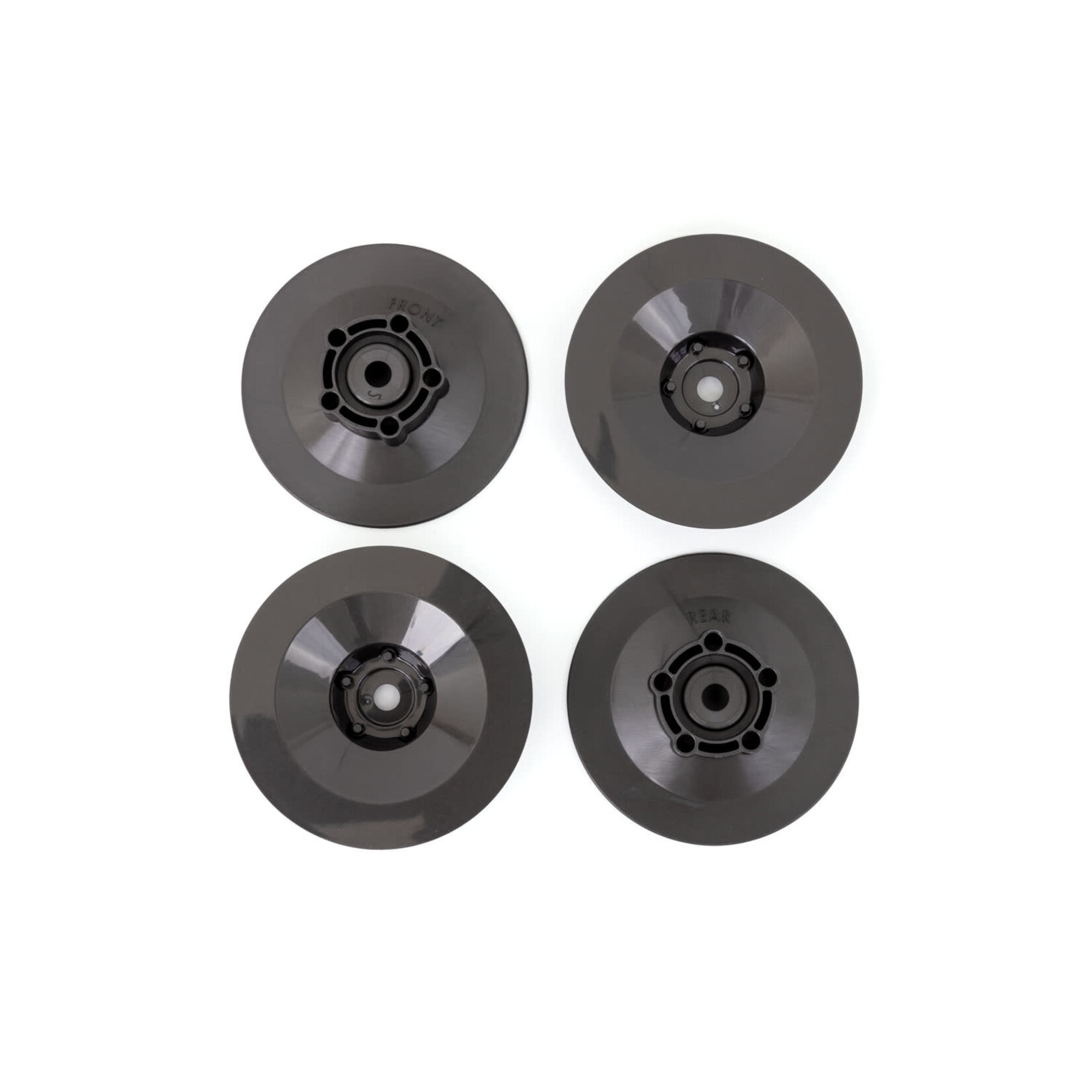 Traxxas TRA10457-GRAY Traxxas Slash Modified Gray Wheel Discs (4)