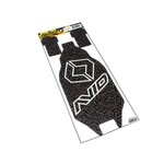 Avid RC AV10104-B Avid RC Chassis Protector | B6.4D | Black