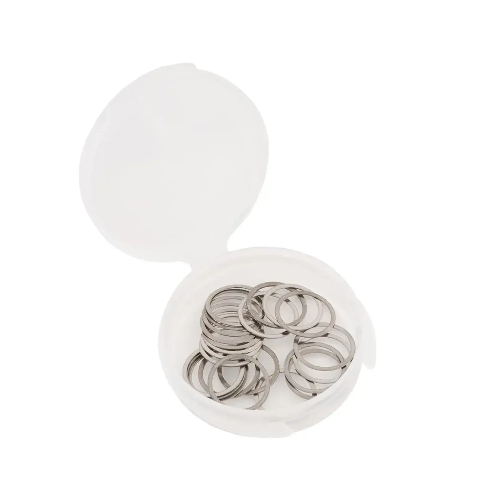 Team Brood BRO-TBR-10X12AST Team Brood 10x12mm Steel Shim Assortment w/Plastic Container (28) (0.1/0.2/0.3/0.5mm)