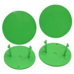 DE Racing DERGMPG DE Racing Gambler Snap-In Mud Plugs (Green)