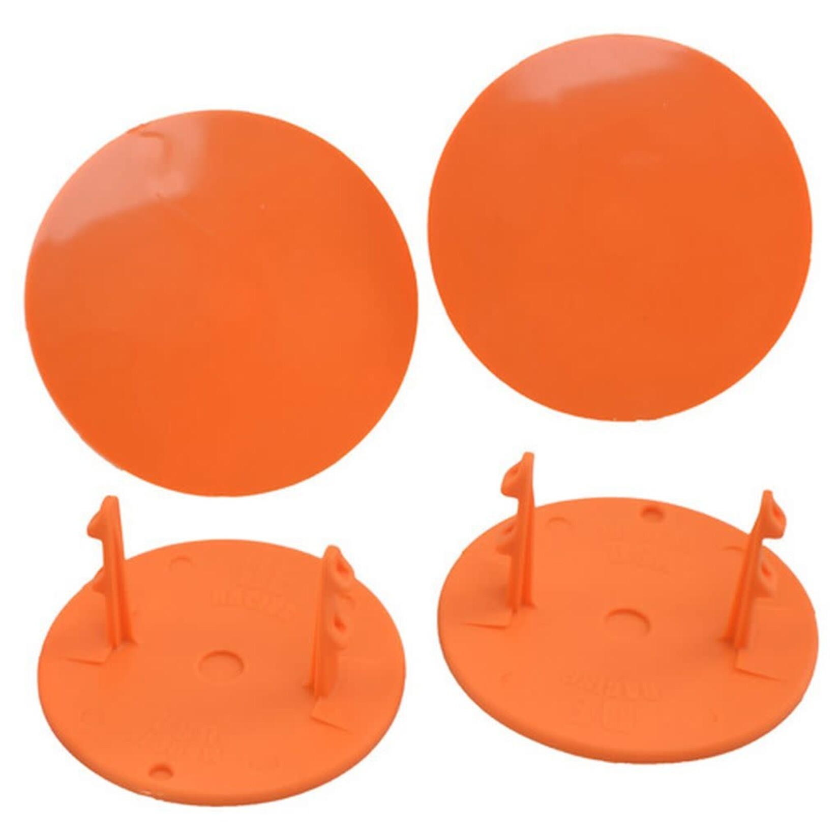 DE Racing DERGMPO DE Racing Gambler Snap-In Mud Plugs (Orange)