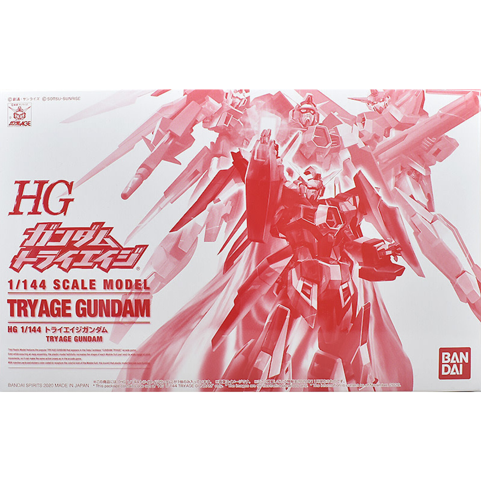 Bandai BANF2536551 Bandai Premium HG Try Age Gundam