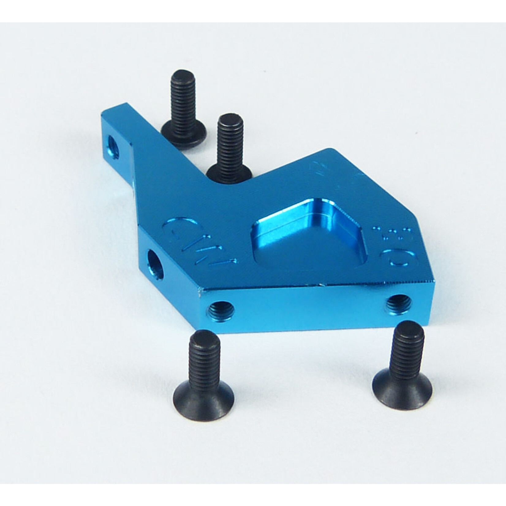 Custom Works RC Products CW2412 Custom Works 30 DEG FRONT SUS. MOUNT 3MM THREADS (1)