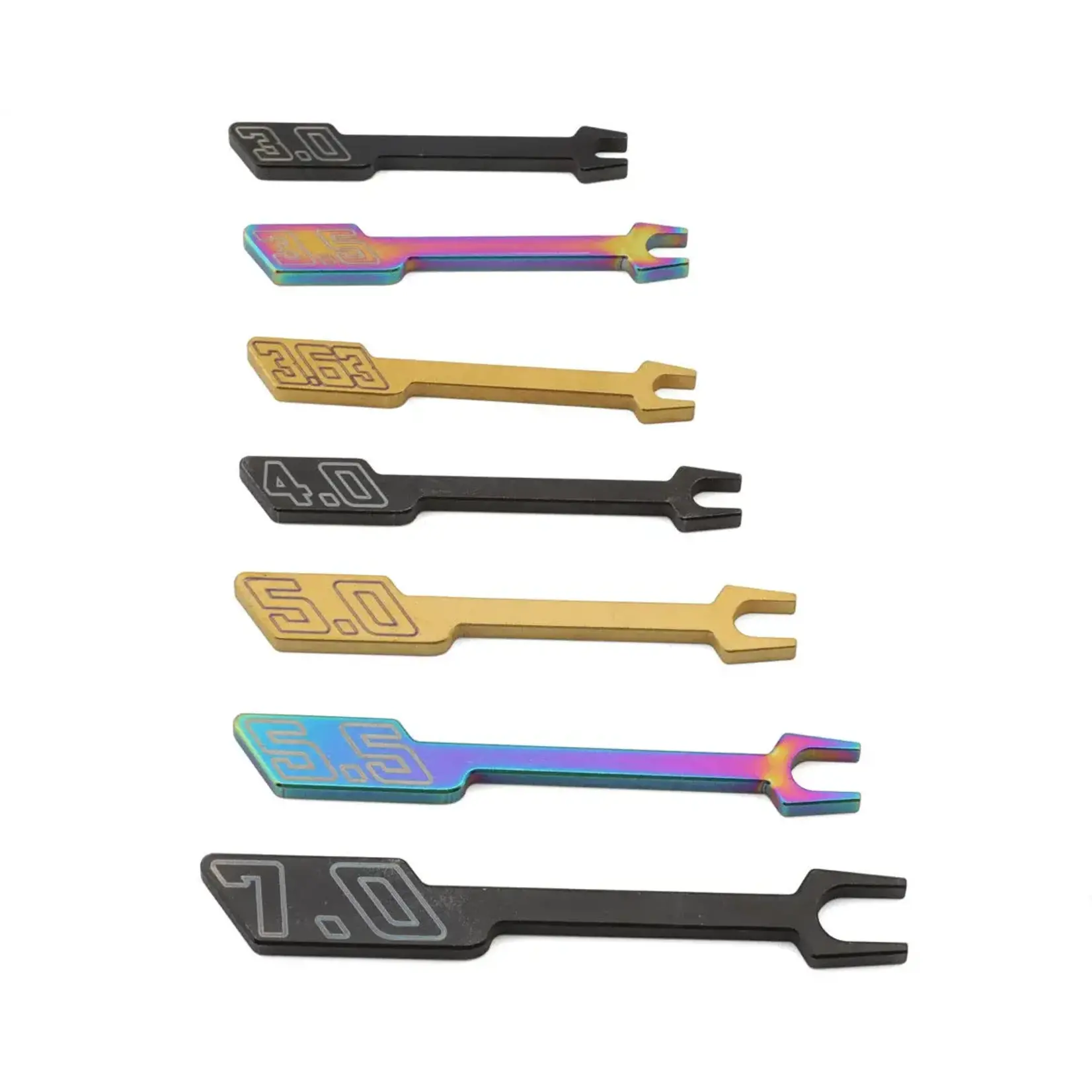 JConcepts JCO5027 JConcepts Steel Open Turnbuckle Wrench Set (7) (3/3.5/3.63/4/5/5.5/7mm)