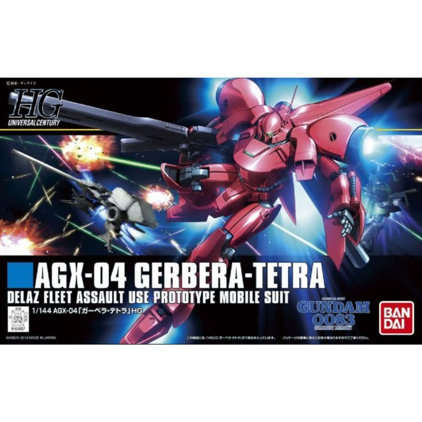 Bandai BAN2212201 Bandai #159 HG Gerbera Tetra "Gundam 0083"