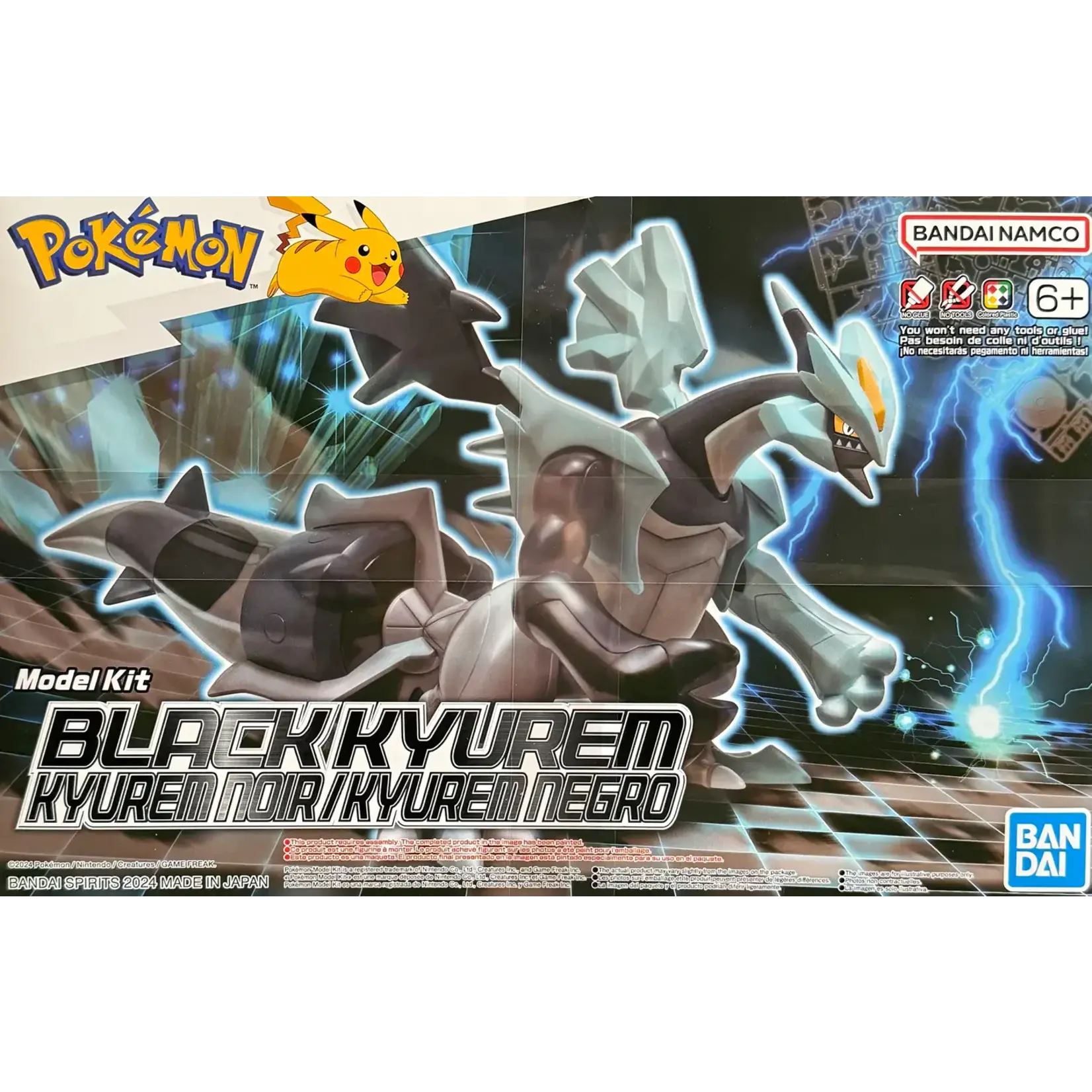 Bandai BAN2730230 Bandai Black Kyurem "Pokemon"