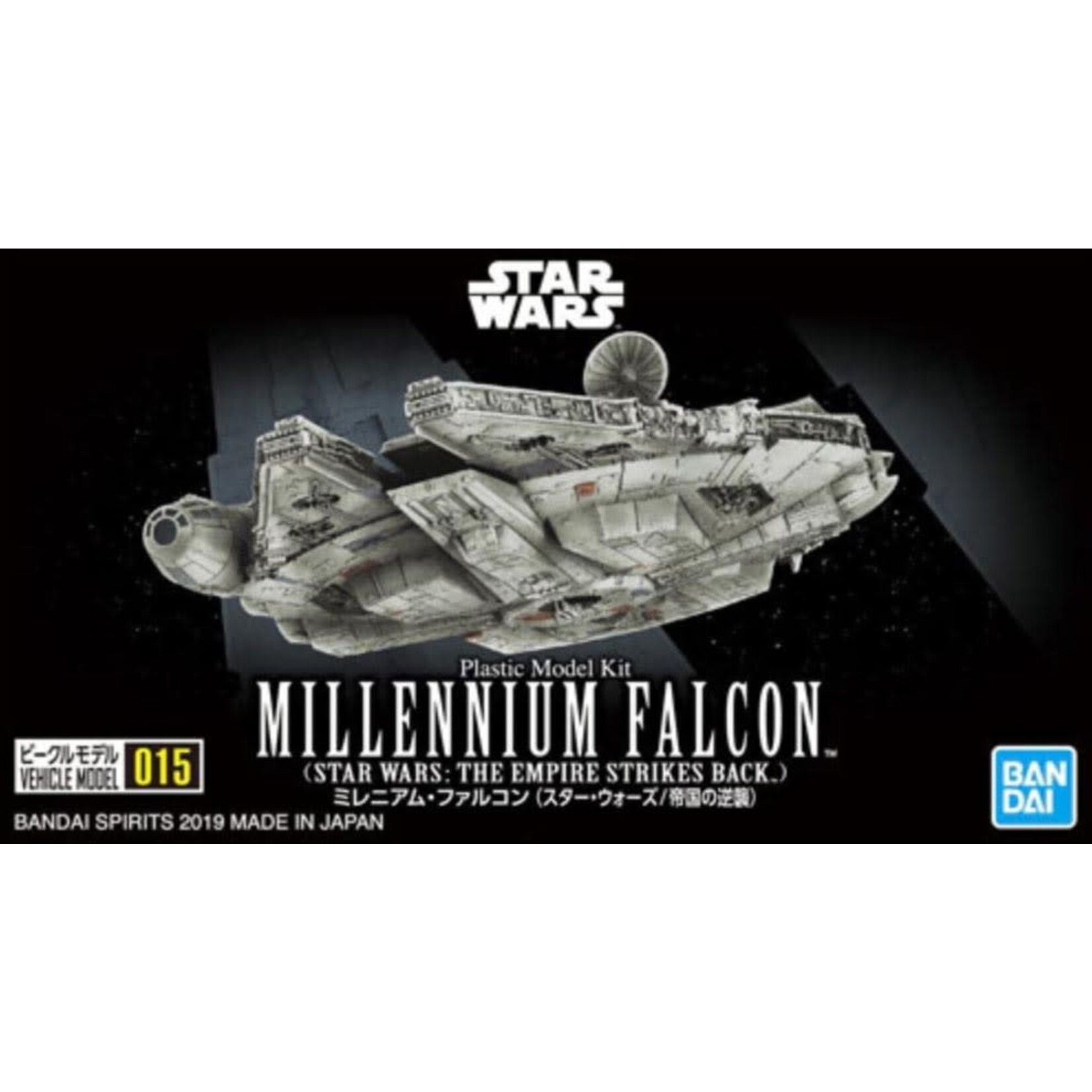 Bandai BAN2447644 Bandai 0015 Millennium Falcon (Empire Strikes Back ver) "Star Wars"