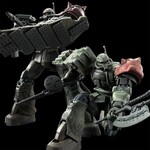 Bandai BANF2725234 Premium Bandai HG 1/144 Zaku II F Type Lesean & Zaku II (Unidentified Type) Lesean (Rfv)