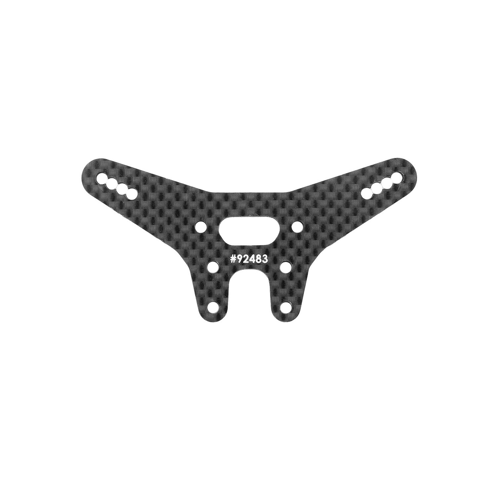 Team Associated ASC92483 Associated RC10B7 Factory Team Carbon Fiber Rear Shock Tower (-2mm)