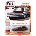 Auto World AWSP177A Auto World 1970 Chevy Kingswood Estate (Solid Copper Metalic)