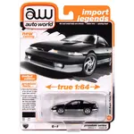 Auto World AWSP180B Auto World 1990 Eagle Talon TSi (Gloss Black Body Color w/Silver Lower)