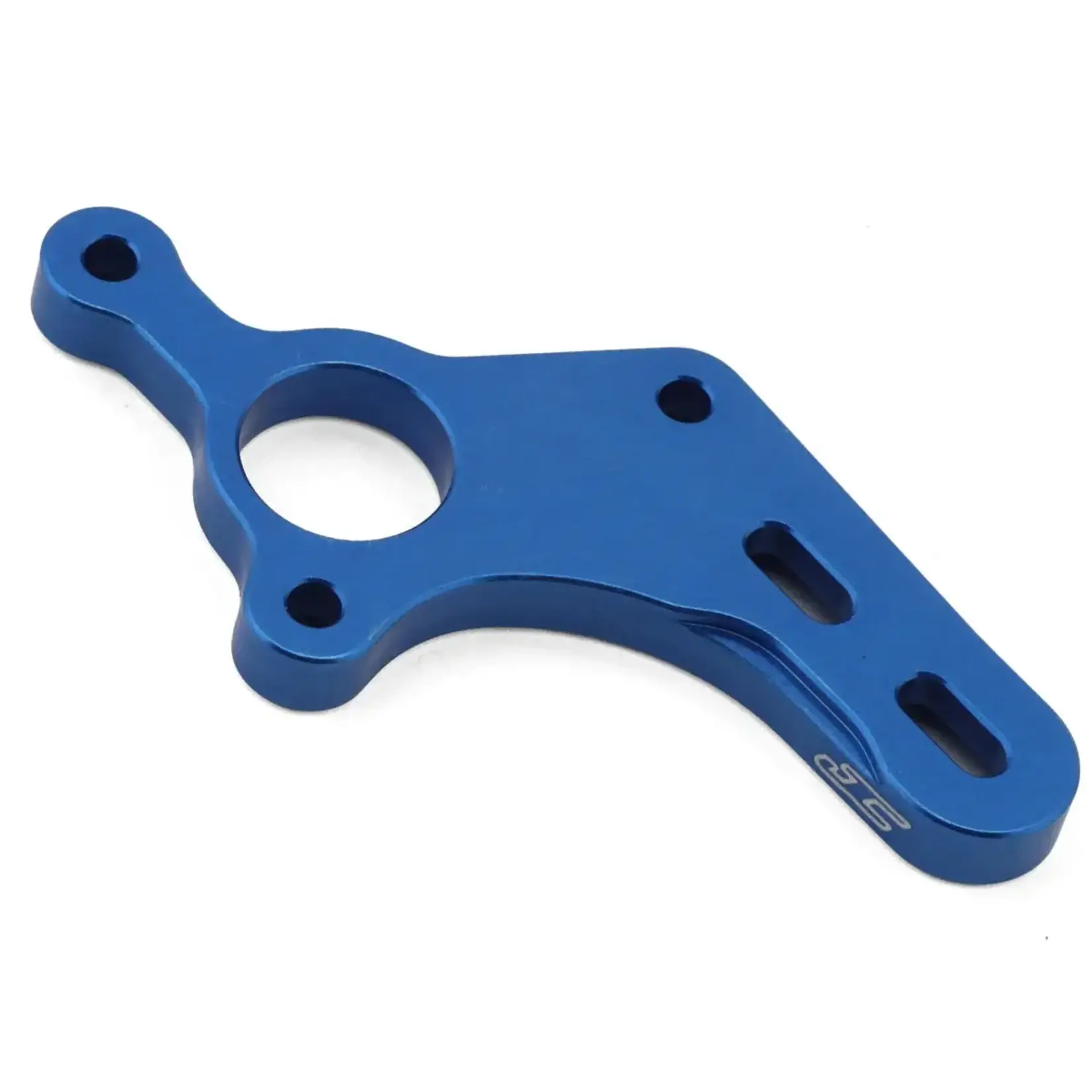 JConcepts JCO5197-1 JConcepts Team Associated RC10B7/B7D Aluminum Motor Plate (Blue)