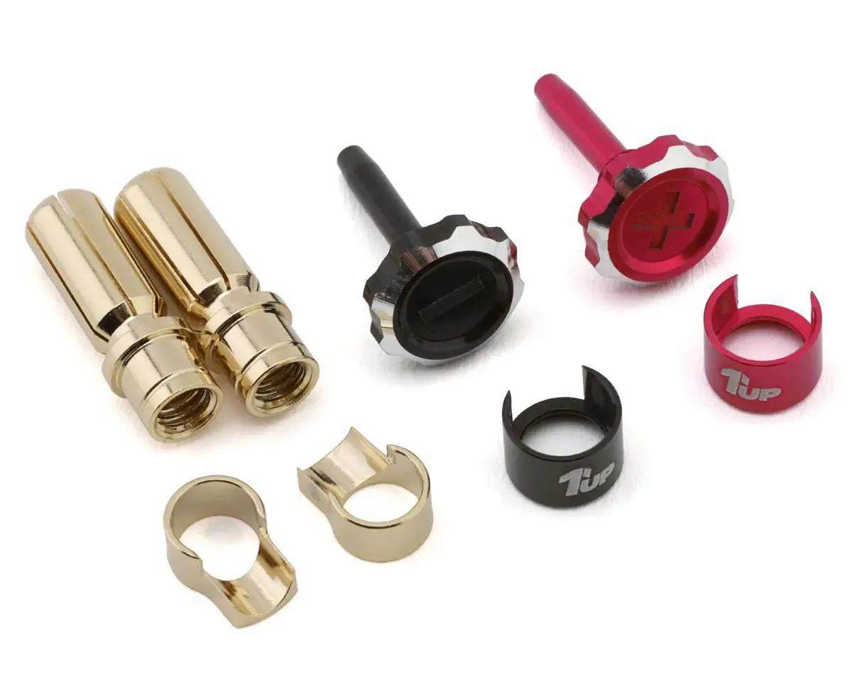 1UP190454 1up Racing Lockdown Adjustable Bullet Plugs Hot Pink - Hobby ...