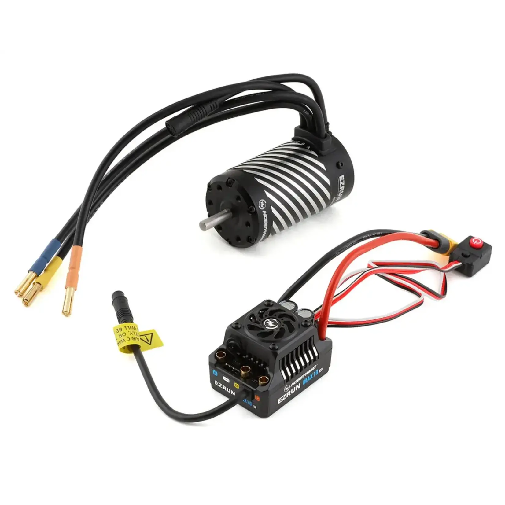 HobbyWing HW38020344 Hobbywing EZRun MAX10 G2 140 Amp Sensored Brushless Waterproof ESC/3665SD Motor Combo (3200kV)