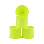JConcepts JCO3419Y JConcepts 2.2" Pin Rear Mono Stadium Truck Wheels (4) (Yellow) (RC10T/T2/T3/GT)
