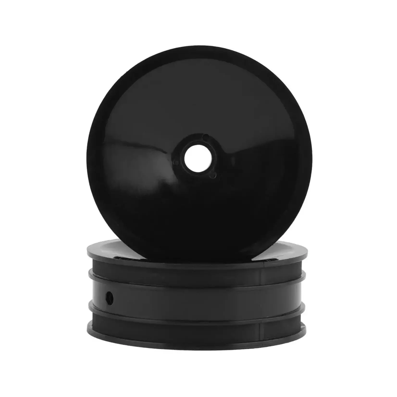 JConcepts JCO3437B JConcepts Mono 1.9" RC10 Front Wheel (Black) (2)